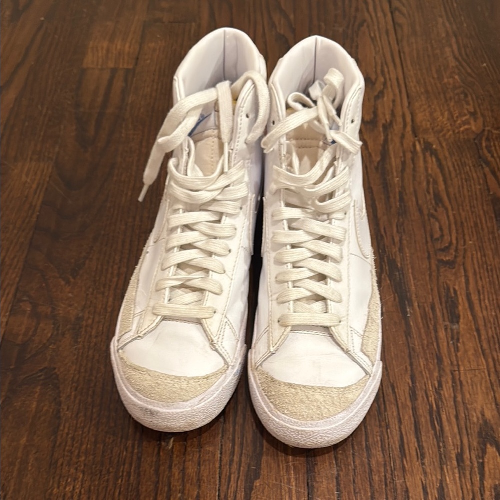 Women's White High-Top Sneakers Nike